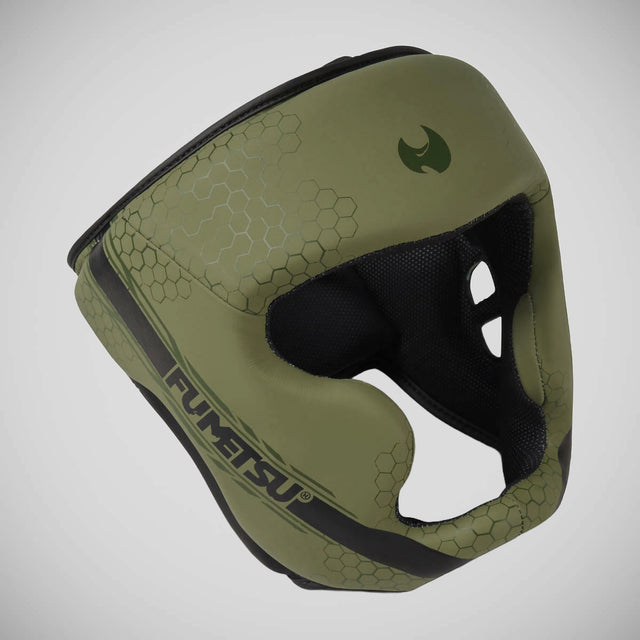 Fumetsu Alpha Pro Head Guard Olive Green/Black