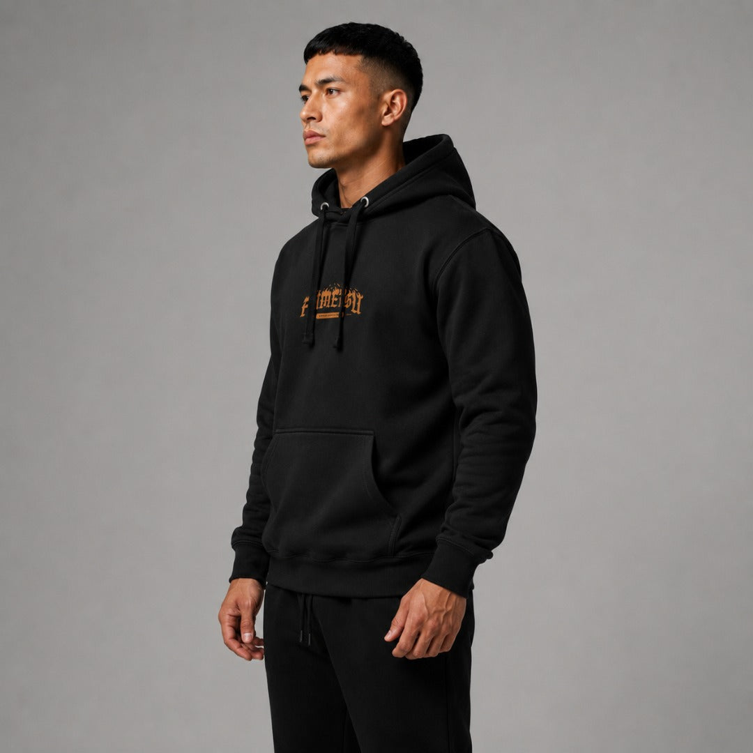 Fumetsu Oni Demon Hoodie Black