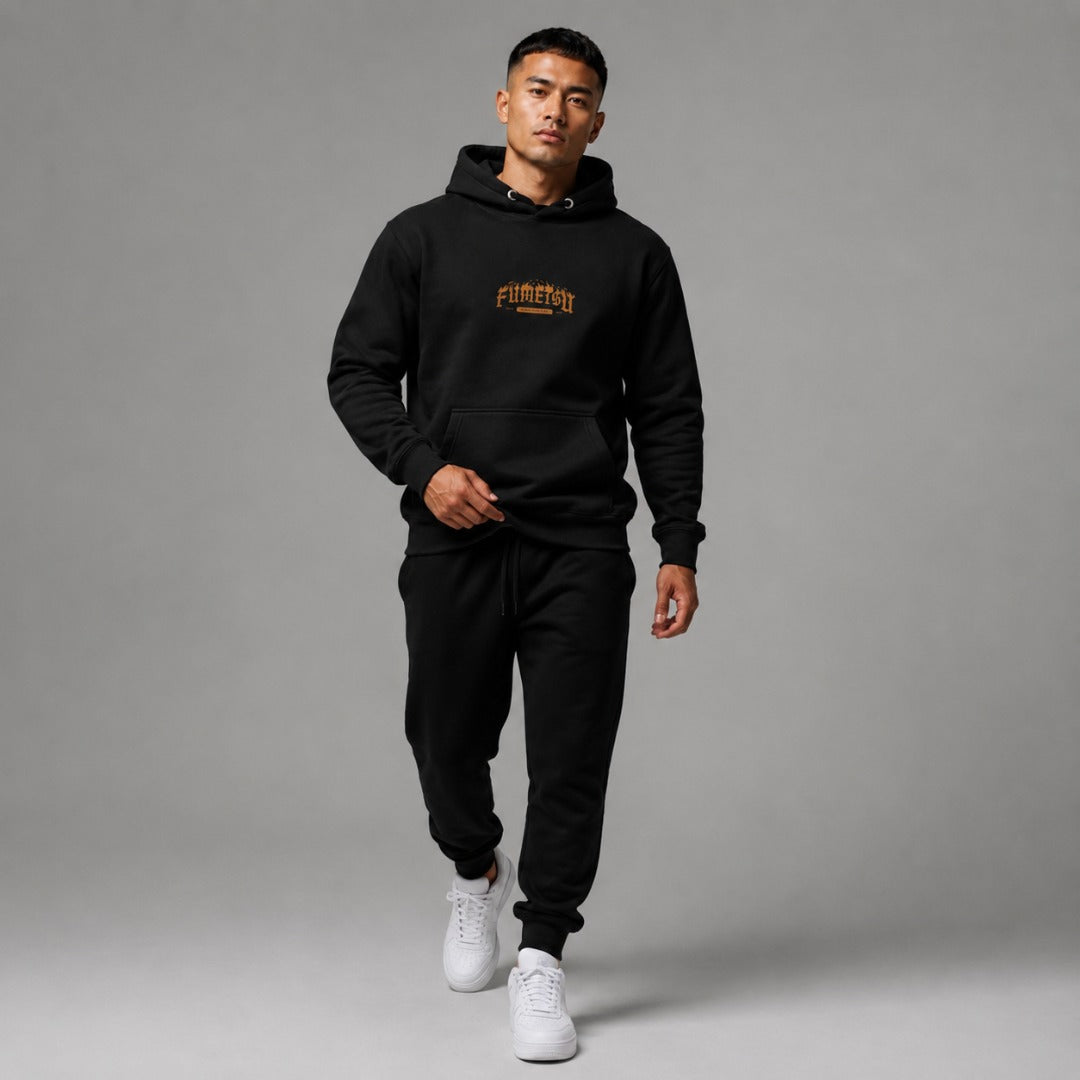 Fumetsu Oni Demon Hoodie Black