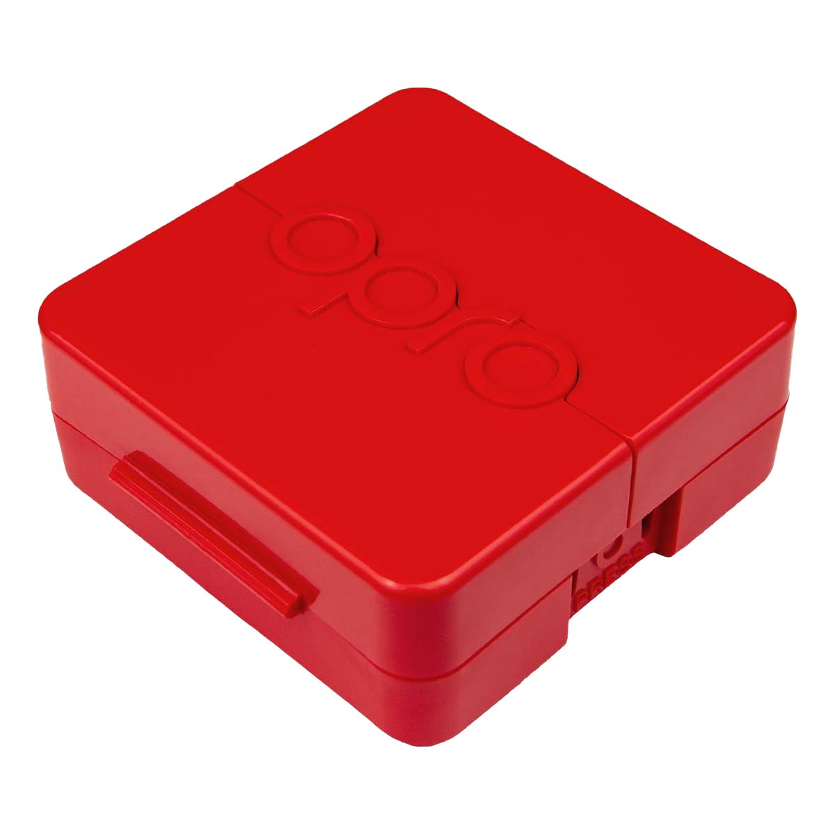 OPRO Gen5 Selbstanpassender anti-mikrobieller Mundschutz-Fall Rot rot