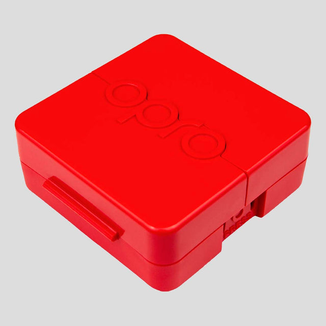Opro GEN5 Self-Fit Anti-Microbial Mouth Guard Case Red