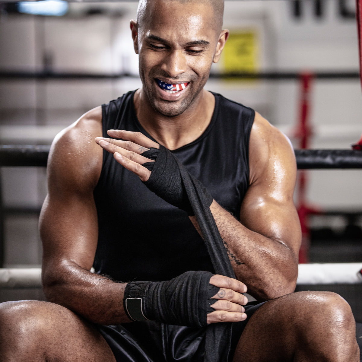 Opro Instant Custom-Fit USA Mouth Guard