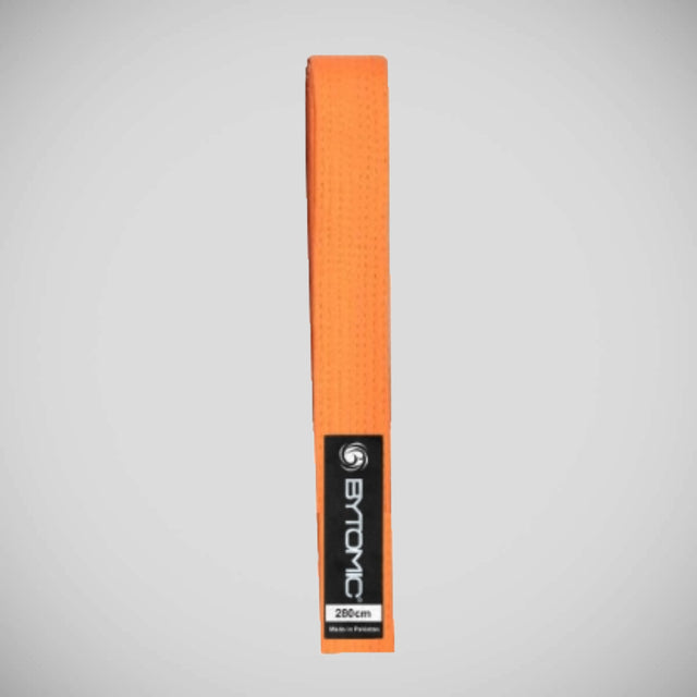 Bytomic Solid Colour Martial Arts Belt Orange