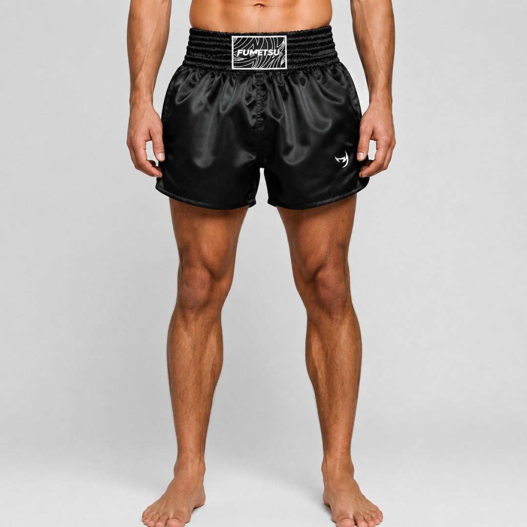 Fumetsu oorsprong Muay Thai shorts zwart
