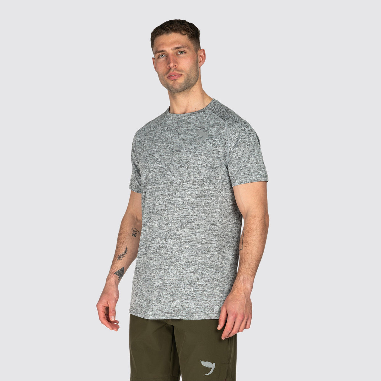 Fly Performance Tee Light Grey