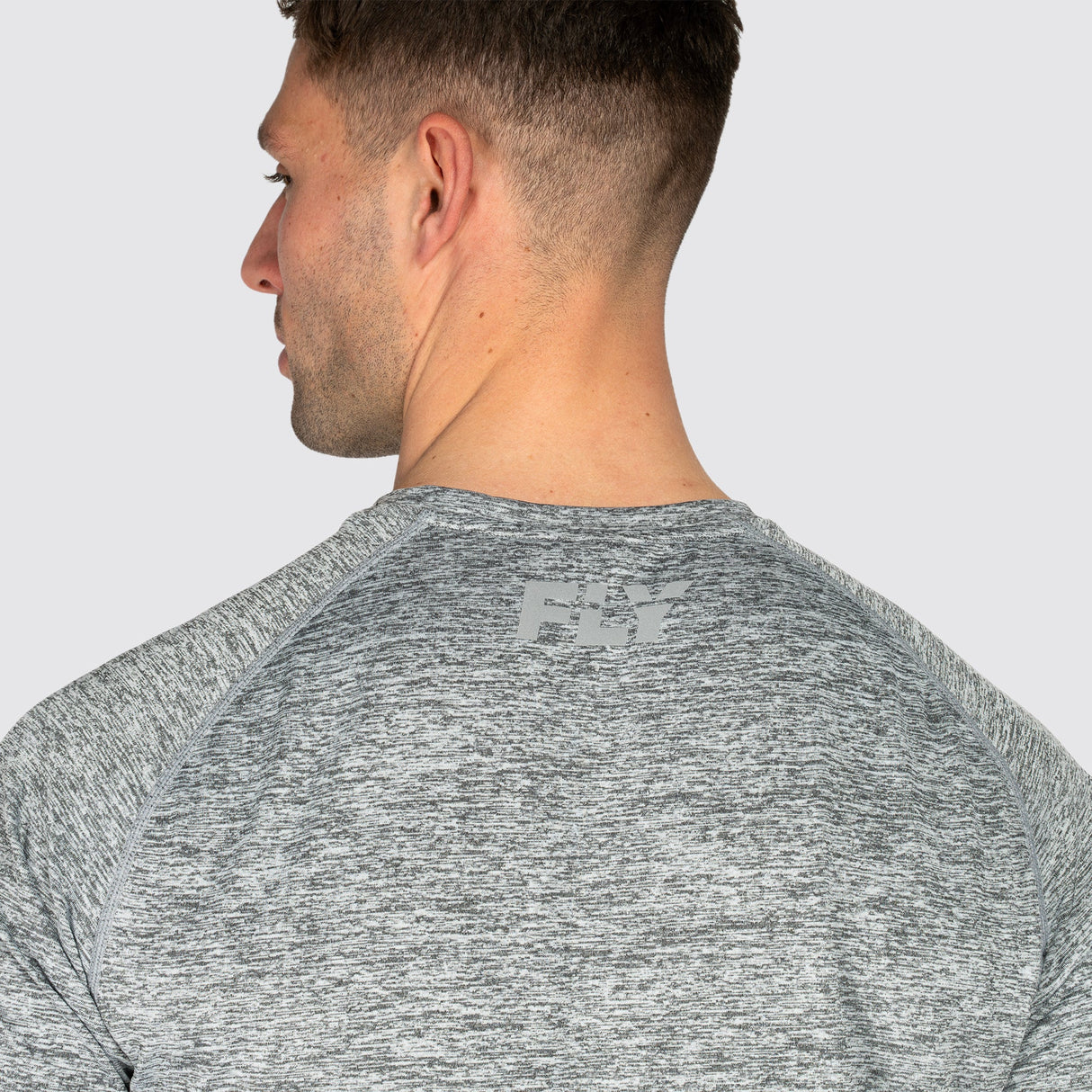 Fly Performance Tee Light Grey