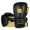 Pro-Box Pro-Spar Leather Boxing Gloves Black/Gold