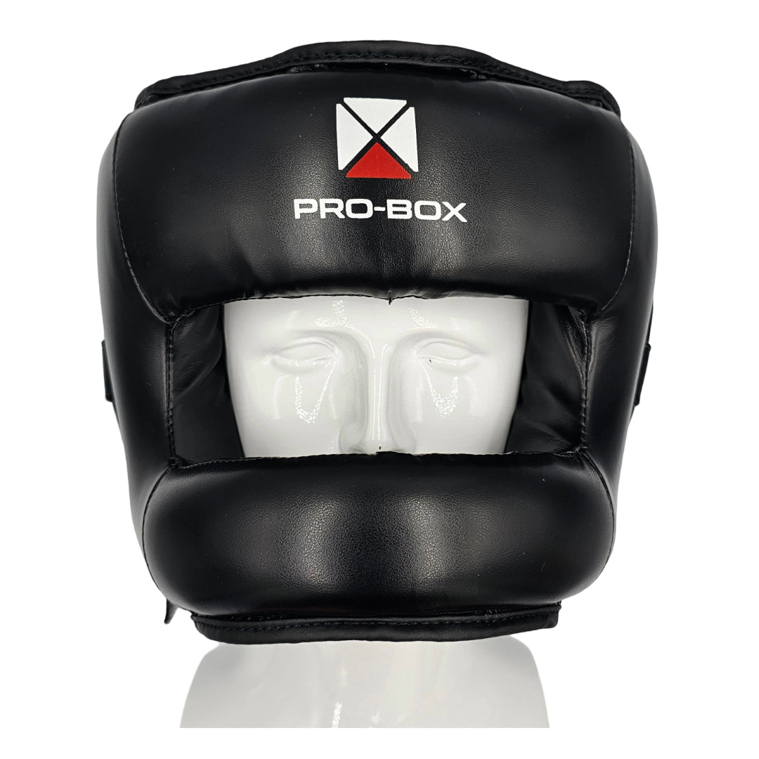 Pro-Box PU Face Saver Head Guard Black