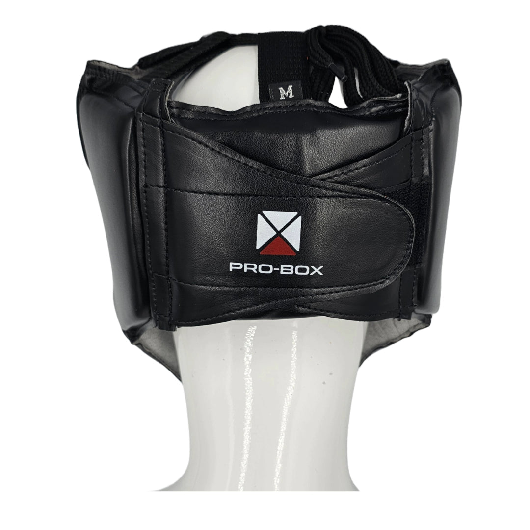 Pro-Box Club Essentials PU Head Guard Black