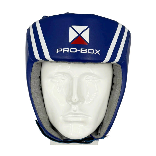 Pro-Box Club Essentials PU Head Guard Blue Junior