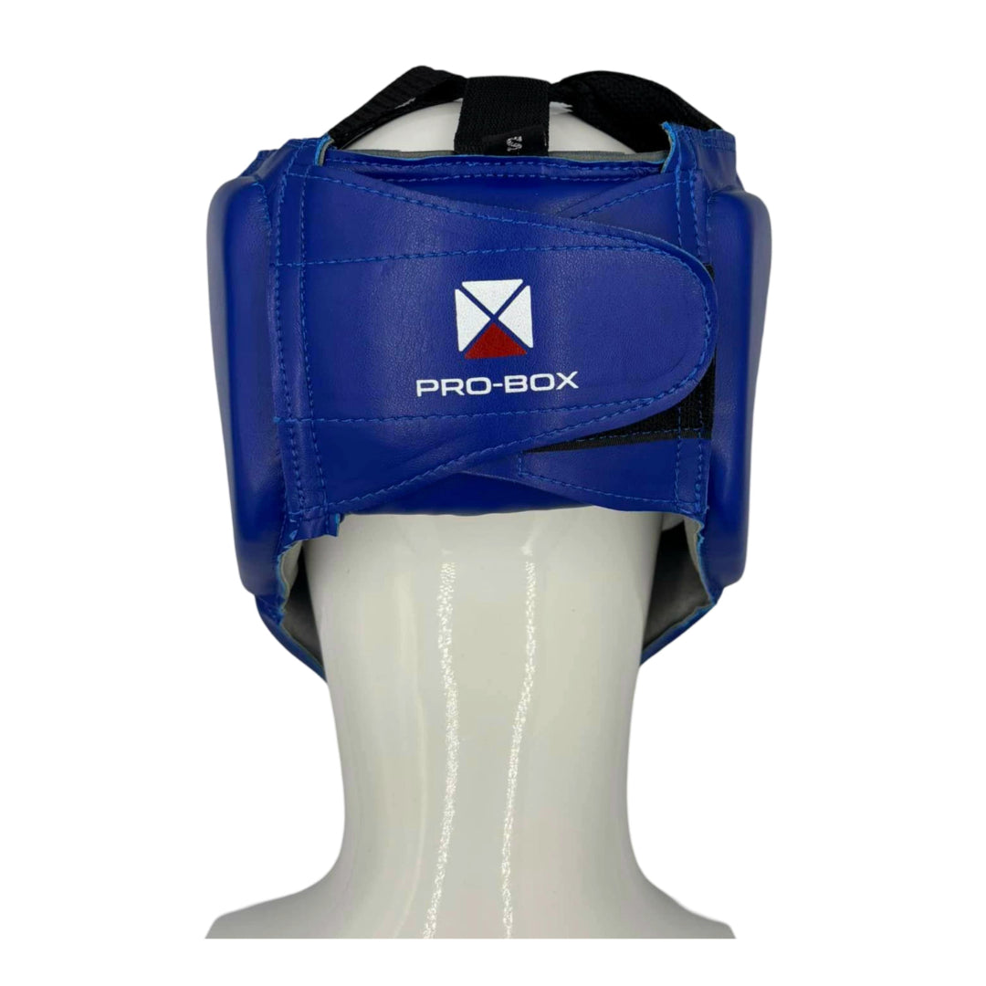 Pro-Box Club Essentials PU Head Guard Blue
