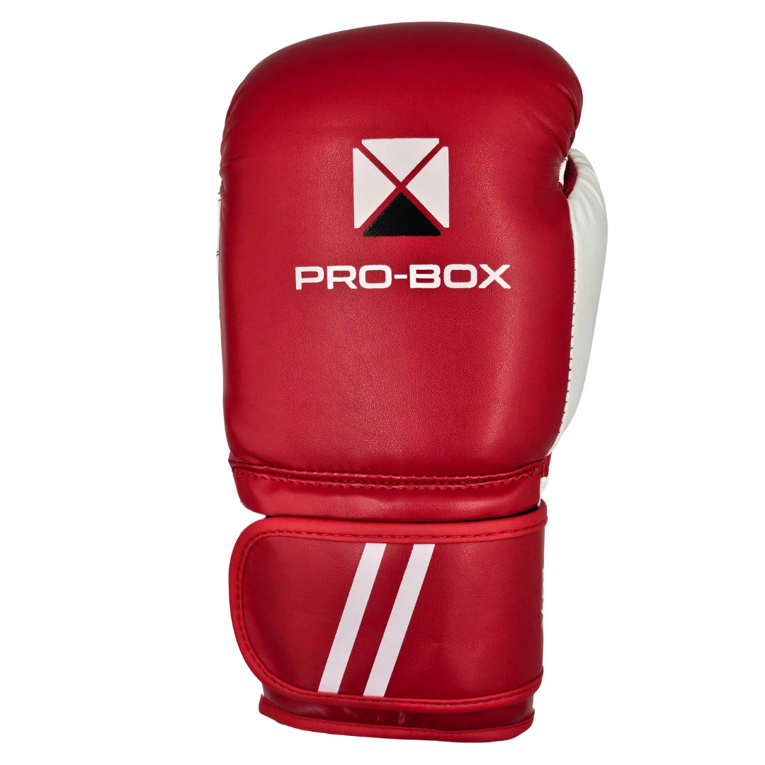 Pro-Box PU Essential Boxing Gloves Red Junior