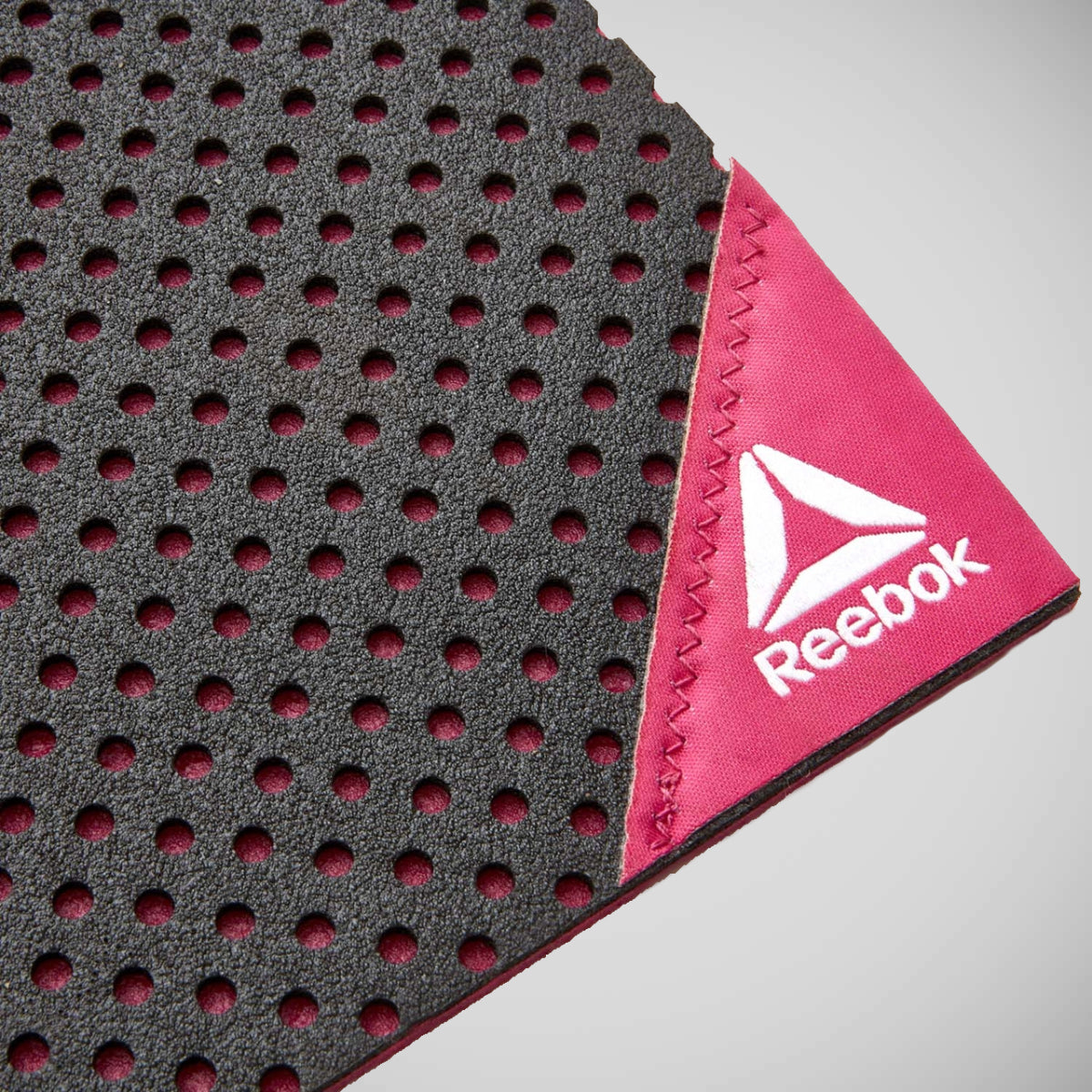 Reebok Mesh Fitness Mat Pink/Grey