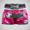 Sandee übernatürliche Kraft Thai Shorts Pink/Weiß/Schwarz