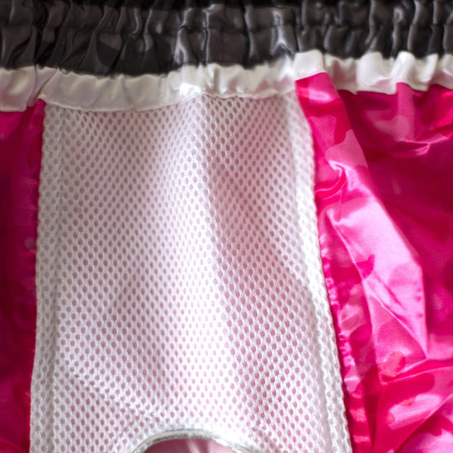 Sandee Supernatural Power Thai Shorts Pink/White/Black