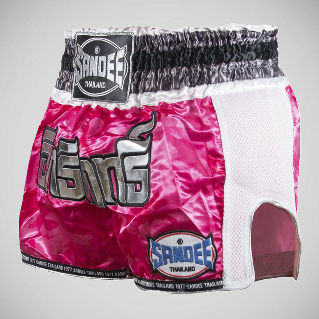 Sandee Supernatural Power Thai Shorts Pink/White/Black