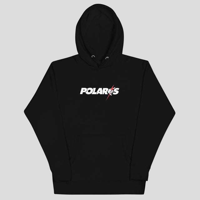 Polaris Bolt Unisex Hoodie in Black 2