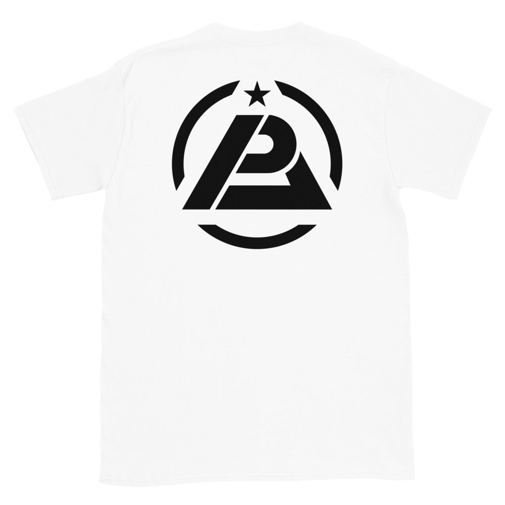 Polaris Classic Logo Mens T-Shirt in White Back