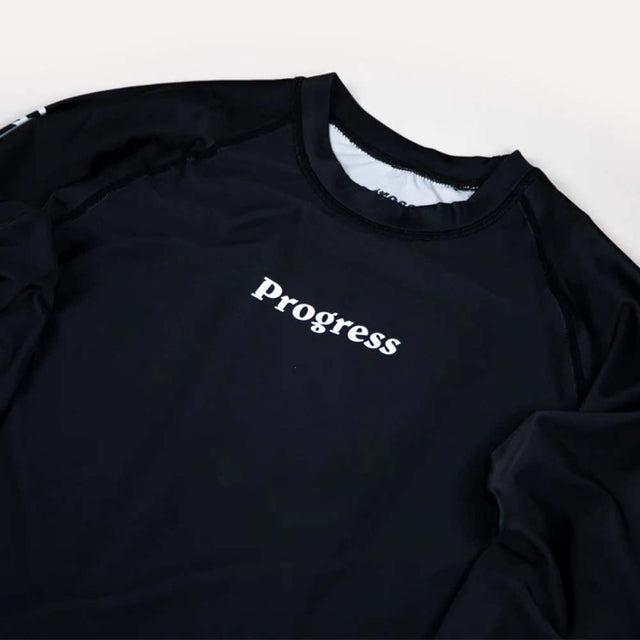 Progress Academy Long Sleeve Rash Guard Black