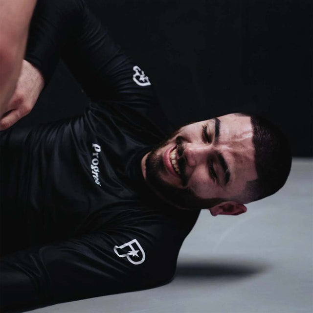 Progress Academy Long Sleeve Rash Guard Black