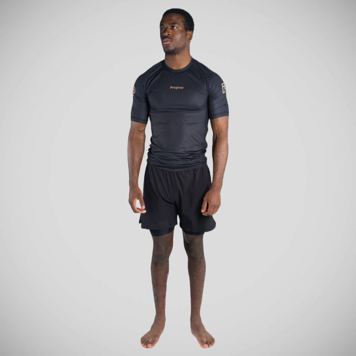 Progress Eagle Rash Guard Black