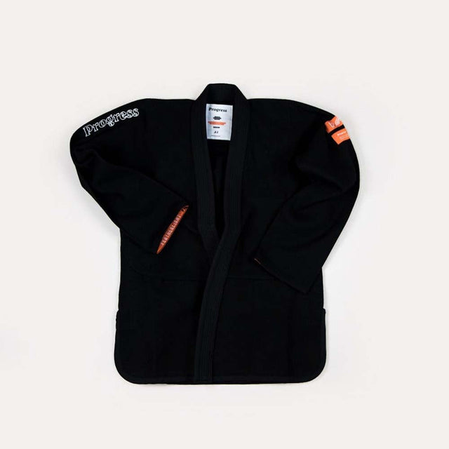Progress Featherlight Lightweight Competition BJJ Gi Black