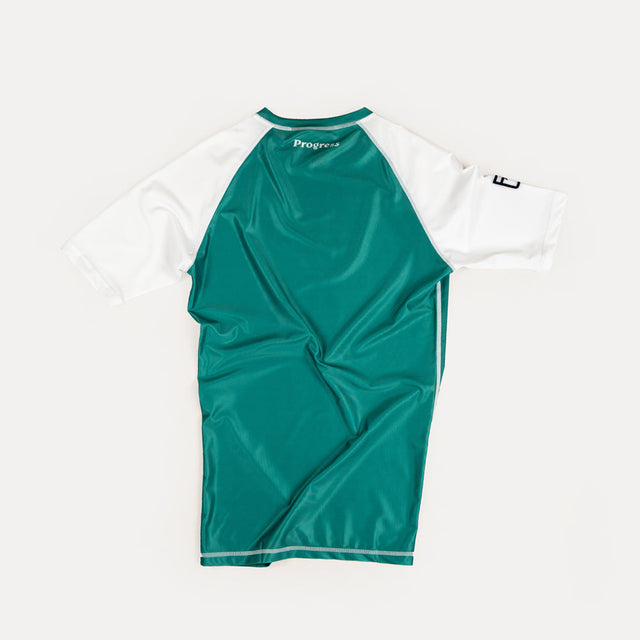 Progress Profile Jungle Green Rash Guard