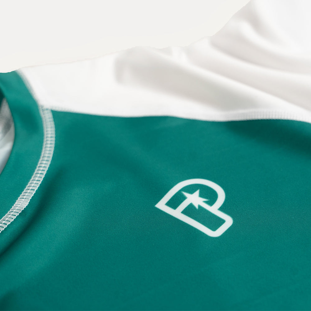 Progress Profile Jungle Green Rash Guard