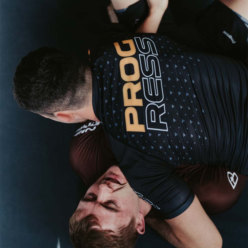 Progress Sportif Rash Guard Black/Orange