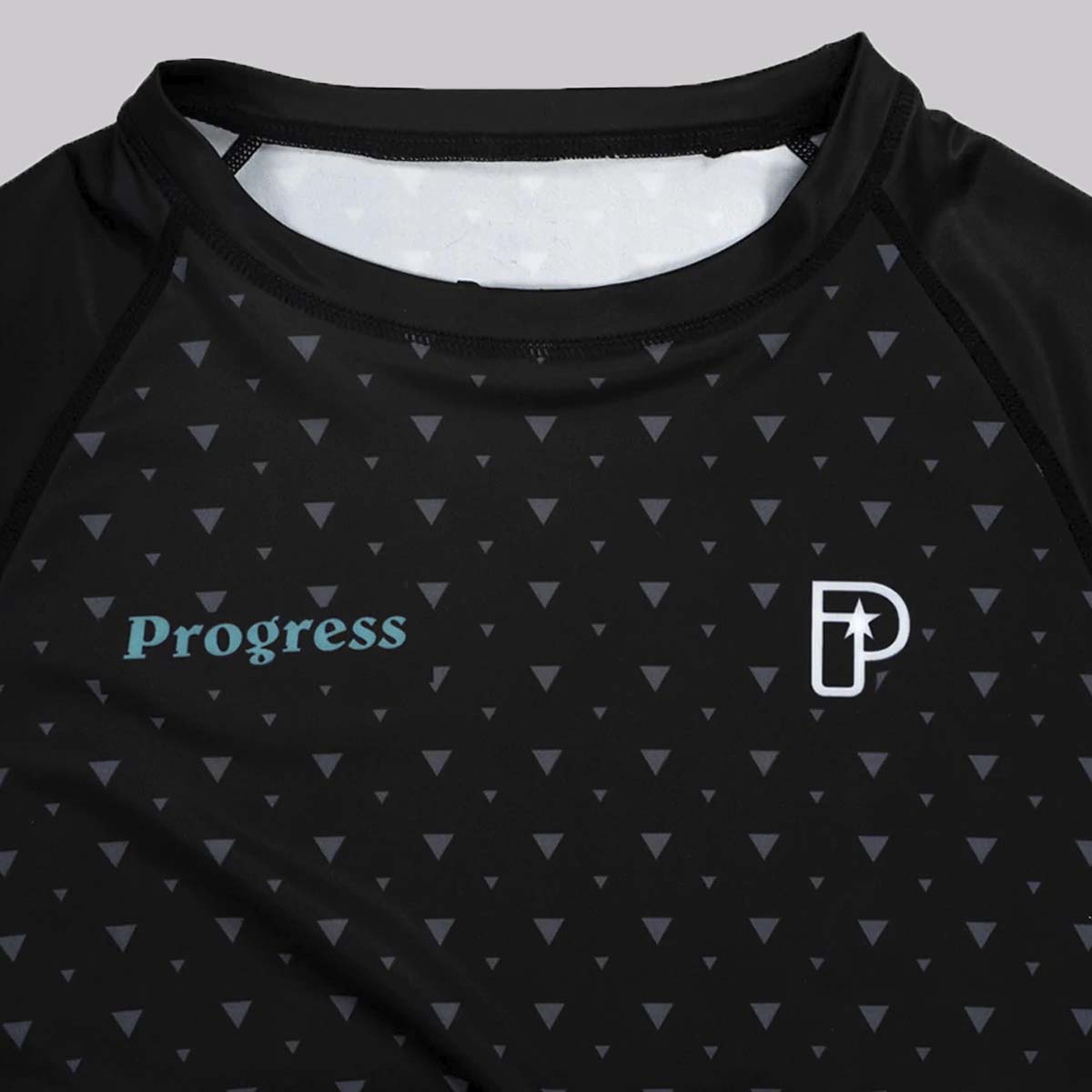 Progress Sportif Rash Guard Black/Teal