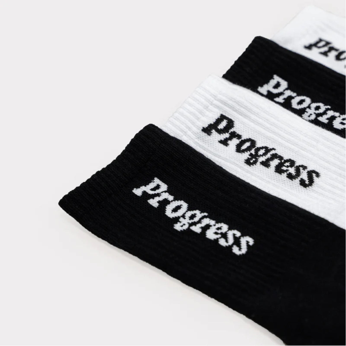 Progress Pro Socks White/Black