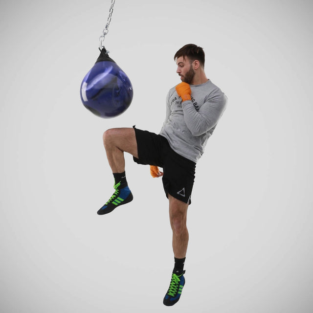 Aqua 15" 75lb Energy Punching Bag Purple