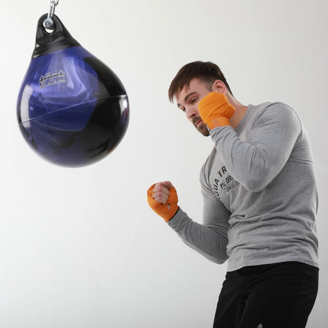 Aqua 15" 75lb Energy Punching Bag Purple
