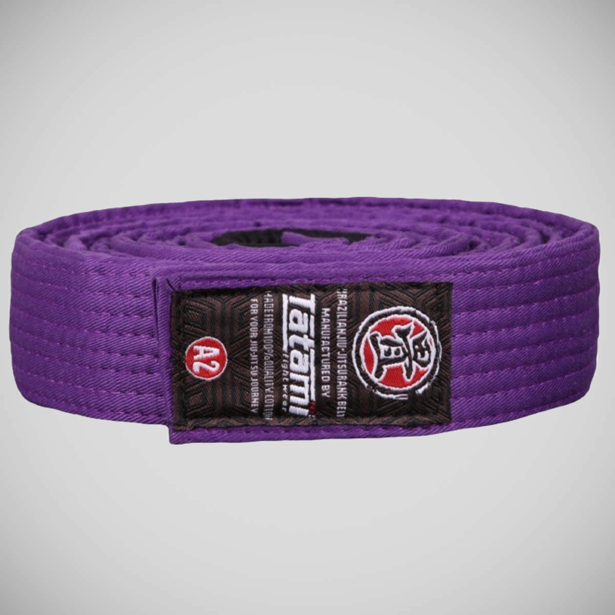 Fialové bojové oblečení Tatami Bjj Gi Belt