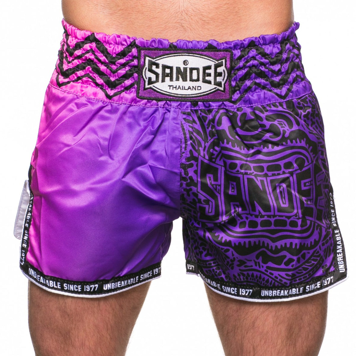 Sandee Warrior Muay Thai Shorts Purple/Pink