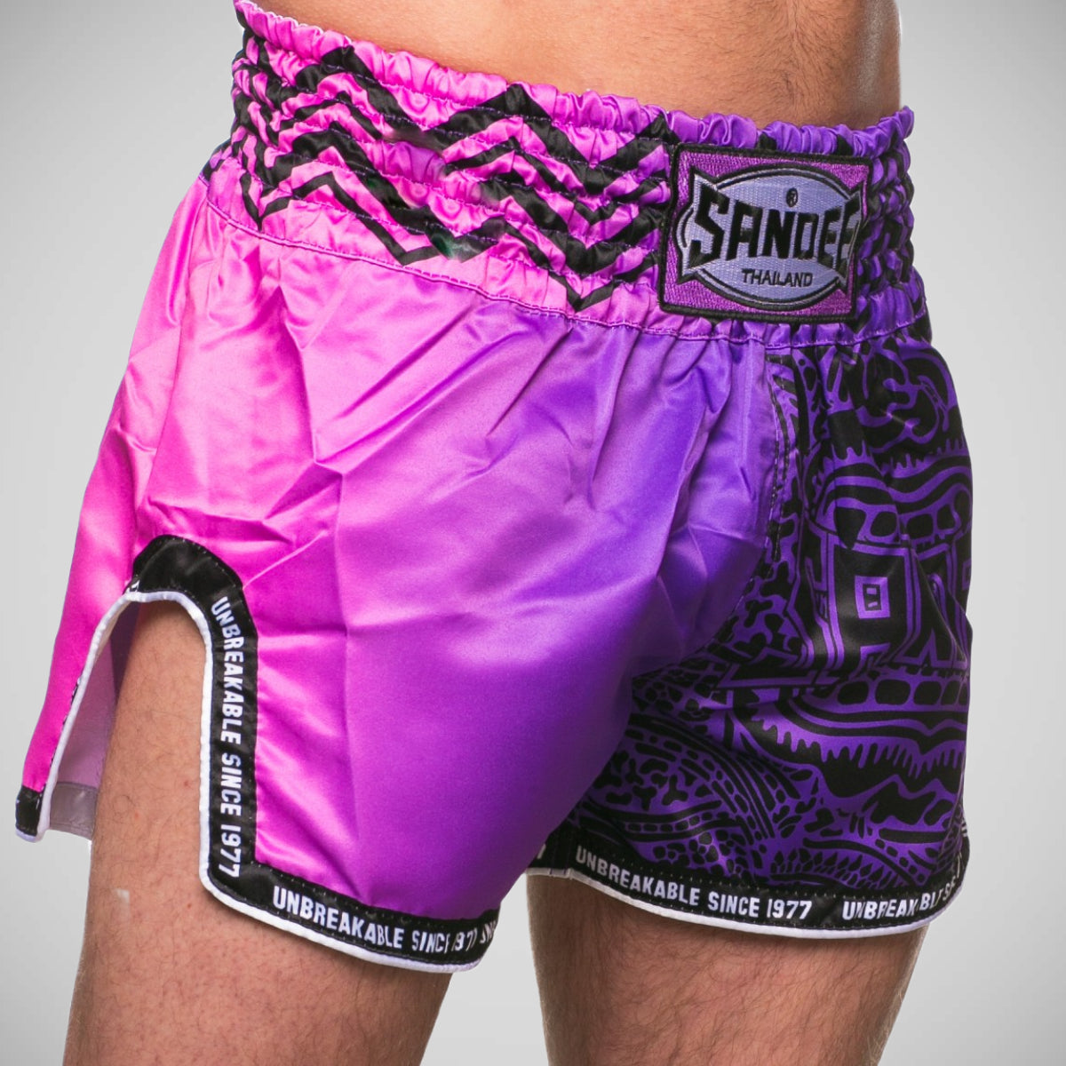 Sandee Warrior Muay Thai Shorts Purple/Pink