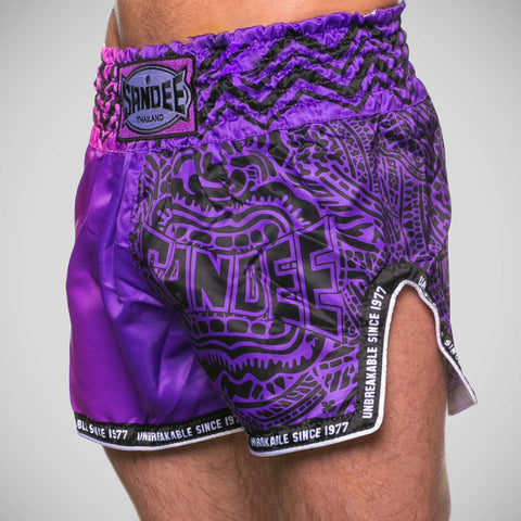 Purple/Pink Sandee Warrior Muay Thai Shorts