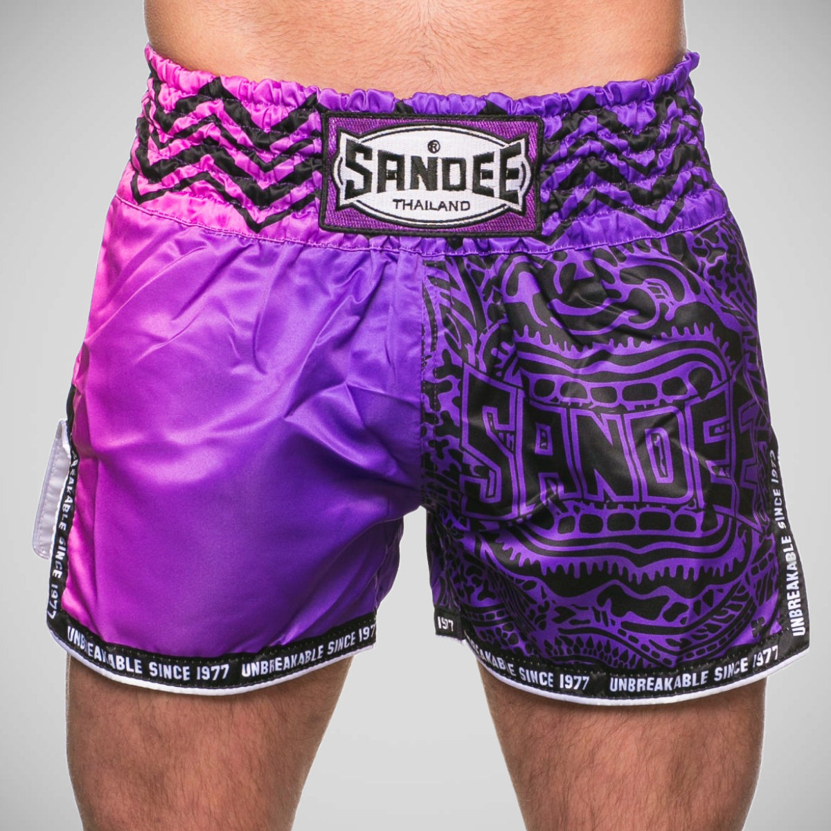 Sandee Warrior Muay Thai Shorts Purple/Pink