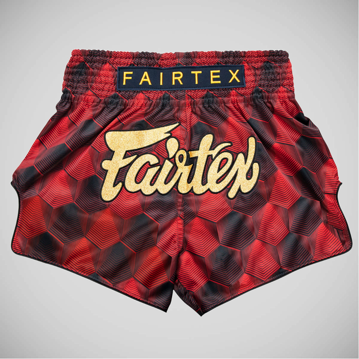 Fairtex BS1919 Rodtang Muay Thai Shorts Rot/Schwarz