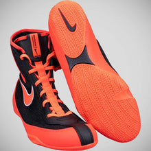 Red/Black Nike Machomai 2 Boxing Boots