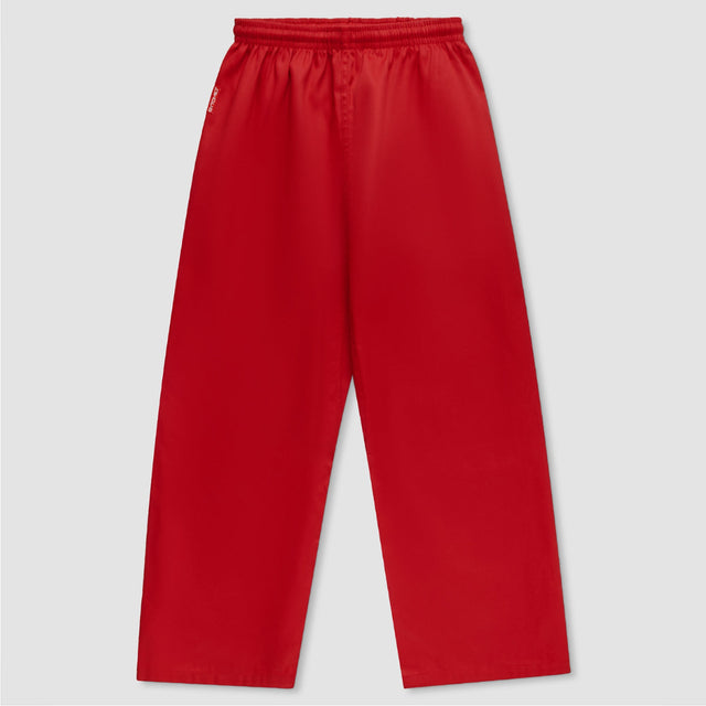 Bytomic Red Label V-Neck Kids Martial Arts Uniform Red