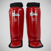 Fairtex SP6 Shin Guards Red