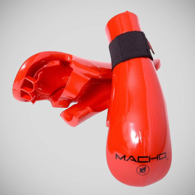 Macho Dyna Closed Finger Punch Red