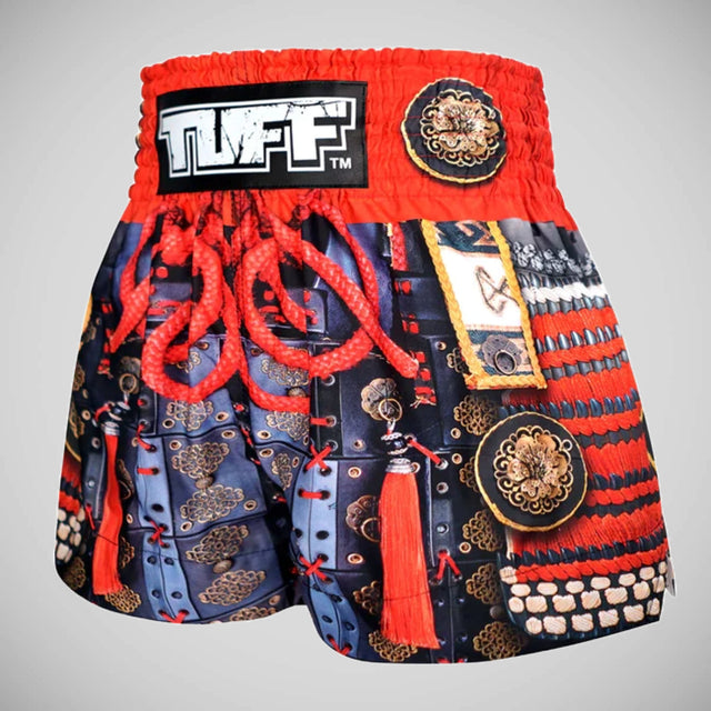 TUFF Sport MS657 The Armour Muay Thai Shorts Red