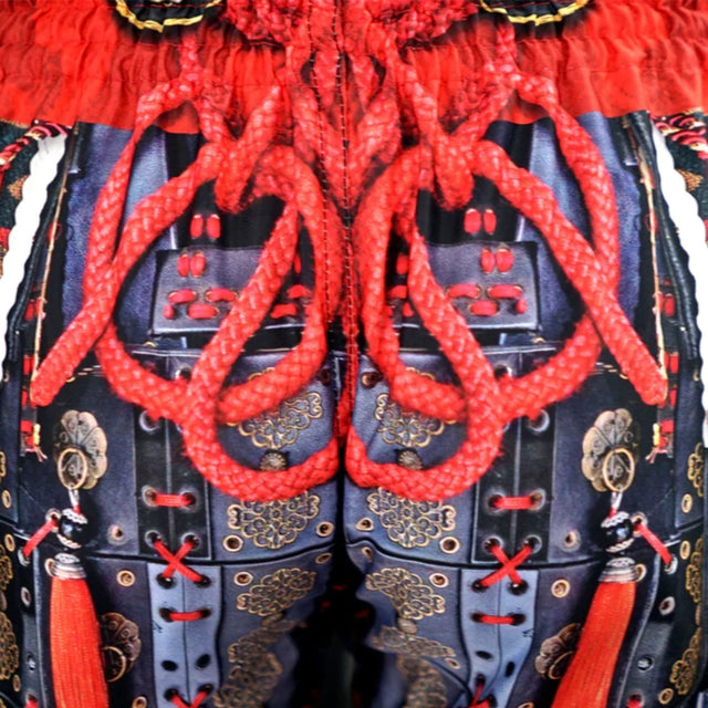 TUFF Sport MS657 The Armour Muay Thai Shorts Red