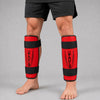 Bytomic Axis V2 Shin Guards Red/Black