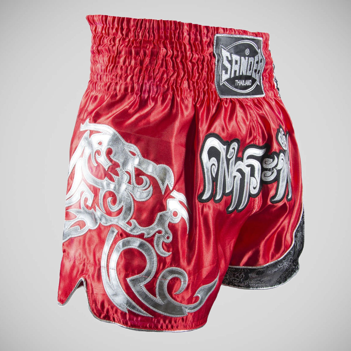 Sandee Unbreakable Thai Shorts Red/Black/White