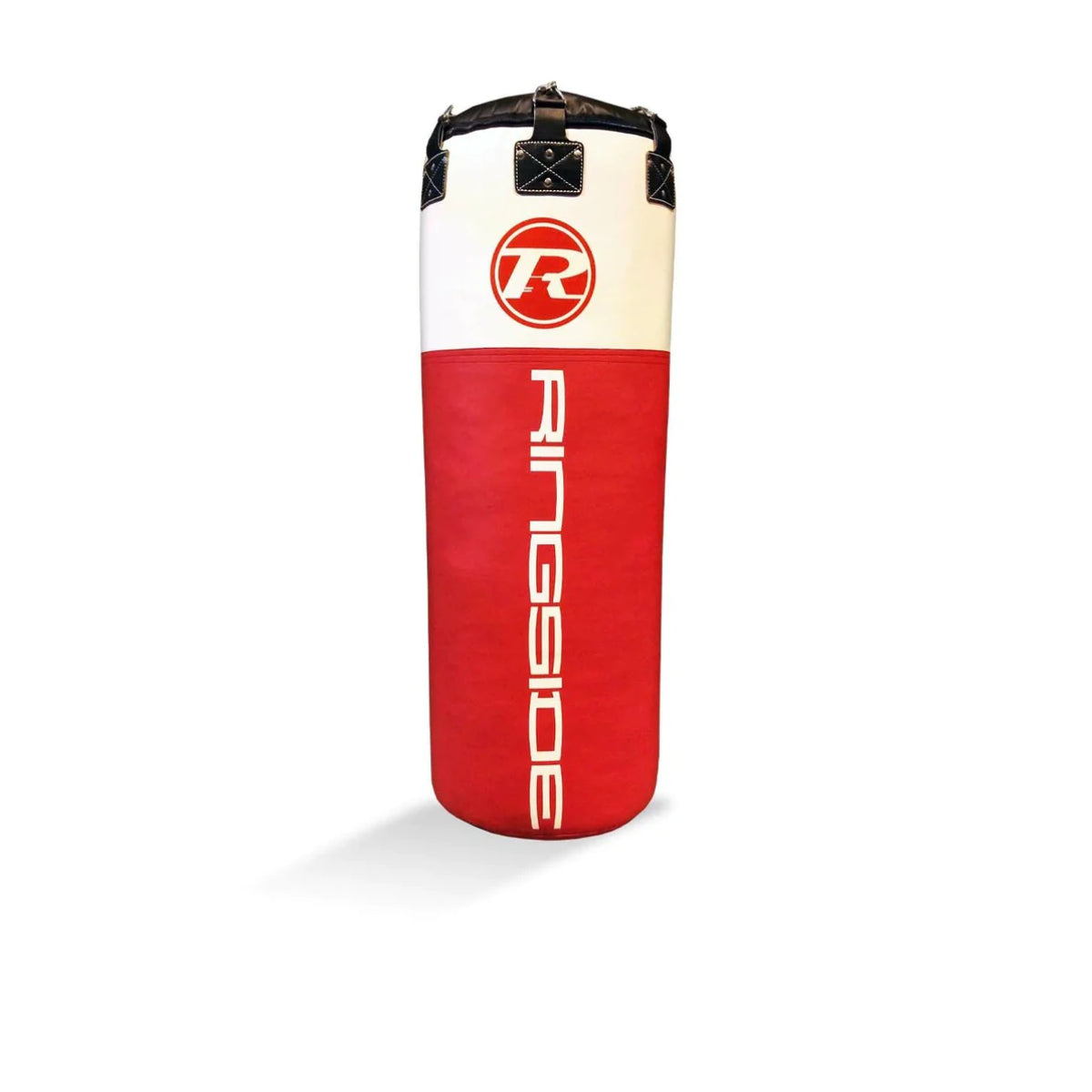 Ringside sentetik deri jumbo zımba çantası kırmızı/beyaz