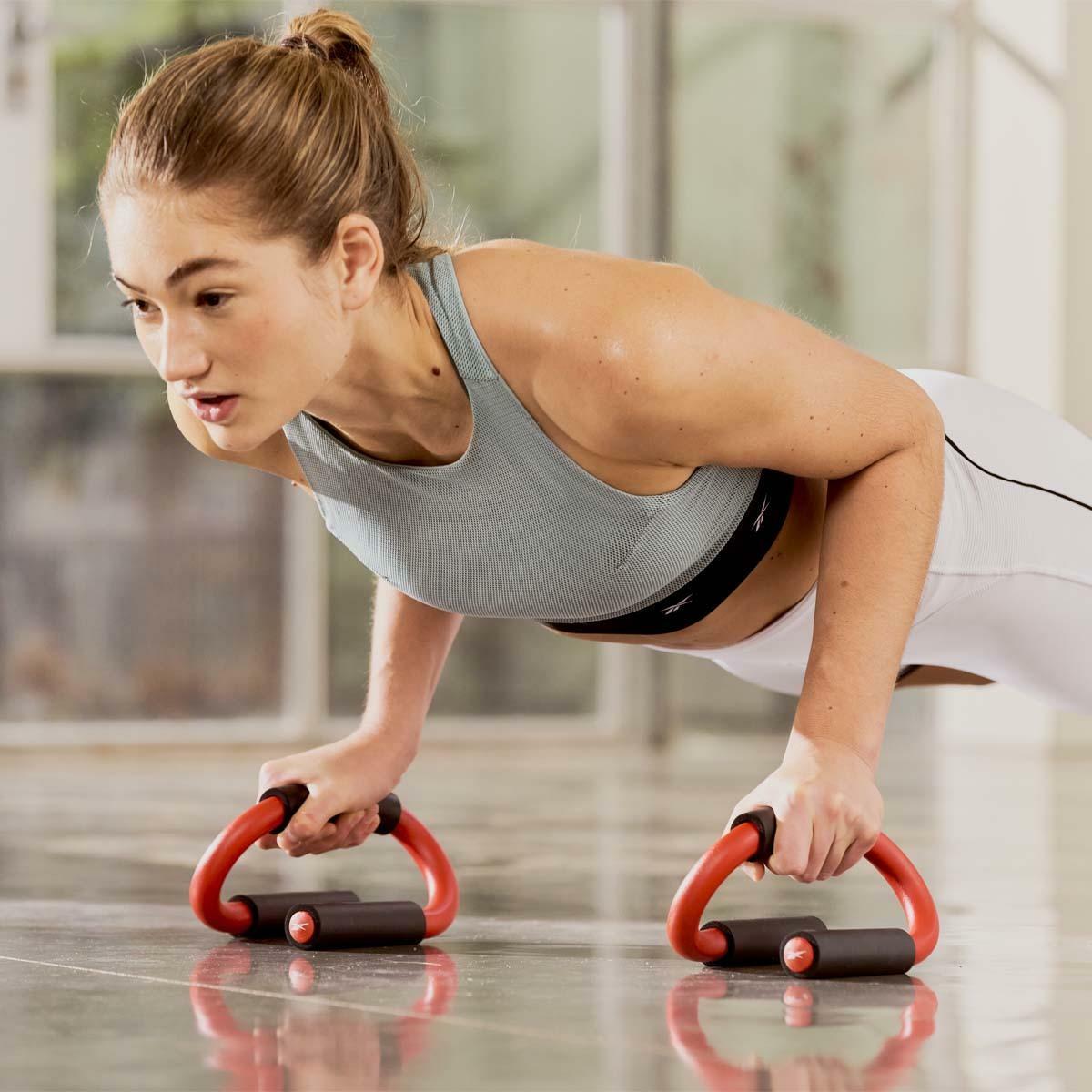 Reebok Push Up Bars Red