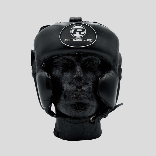 Ringside Hunter Series Cheek Head Guard Black/White